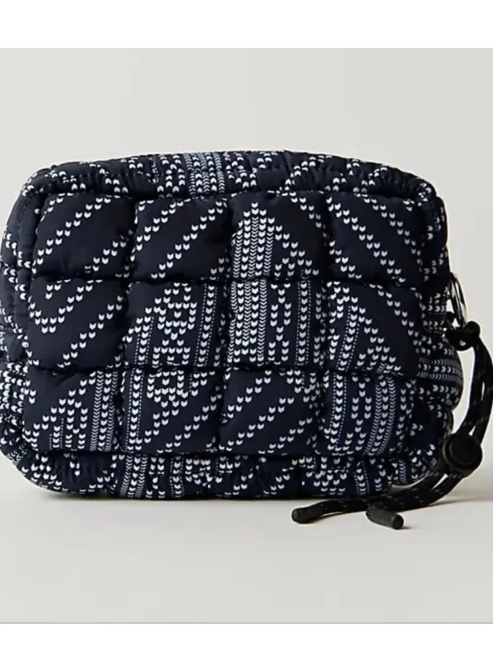 NWOT Free People FP Movement Printed Quilted Mini Case